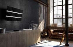 Faber Витяжка похила, 80см, 1219м3г, Steelmax Ev8 Led Bk A80, чорний+нерж 330.0538.526 - Картинка 3