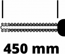 Кусторез телескопический аккумуляторный Einhell GC-HH 18/45 Li T - Solo PX, 18В 450м, 3.5кг(без АКБ и ЗУ) 3410585 - Картинка 11