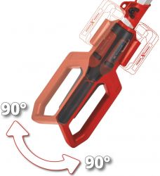 Кусторез телескопический аккумуляторный Einhell GC-HH 18/45 Li T - Solo PX, 18В 450м, 3.5кг(без АКБ и ЗУ) 3410585 - Картинка 7