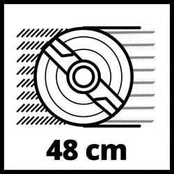������������� ������������ Einhell PXC GE-CM 36/48 Li M 36�(18+18) 48�� ��� ������������ 30-75�� 16.9�� 3413054 - �������� 11
