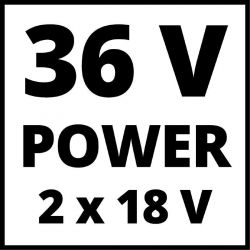������������� ������������ Einhell PXC GE-CM 36/48 Li M 36�(18+18) 48�� ��� ������������ 30-75�� 16.9�� 3413054 - �������� 10