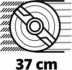 ������������� ������������ Einhell PXC GE-CM 36/37 Li 36�(18+18) 37�� 45� 25-75�� 14.3�� ��� ��� �� �� 3413172 - �������� 9