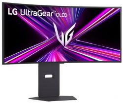 ������� LG 34" 34GX900A-B 2xHDMI, DP, USB-C, MM, OLED, 3440x1440, 240hz, 0.03ms, DCI-P3 98.5%, CURVED, G-SYNC, FreeSync, HAS, HDR400 34GX900A-B