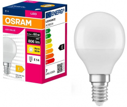 ����� OSRAM LED E27 6.5�� 3000K 806�� P60 4058075630390