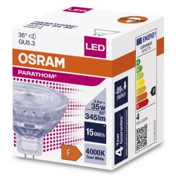   OSRAM LED MR16 12V 3.8W (345Lm) 12V 4000K GU5.3 4058075796676 -  4