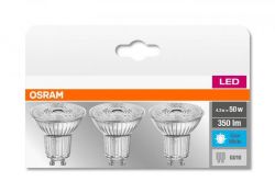    3 OSRAM LED PAR16 4.3W (350Lm) 4000 GU10 4058075818415 -  1