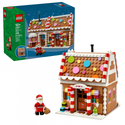 Конструктор LEGO Iconic Святковий пряниковий будиночок 40809 - Картинка 10
