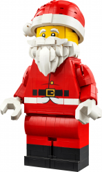 Конструктор LEGO Iconic Збільшена мініфігурка Санти 40820 - Картинка 6