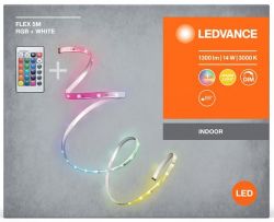 LEDVANCE ������ ���������� FLEX 14W, 1300Lm, 5M RGB 3000K RC 4099854095443 - �������� 5