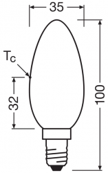 Лампа OSRAM LED E27 6.8Вт 3000К 806Лм В60 VALUE 4099854545306 - Картинка 5