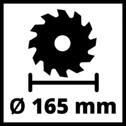 ���� �������� �������������� Einhell TE-CS 18/165-1LI - Solo PXC, 18�, 165�20 ��, 4200��/���, 2.6��, ��� ��� � �� 4331207 - �������� 10