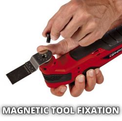 Многофункциональный инструмент Einhell TC-MG 18 Li-Solo (реноватор), PXC, аккум., 1.4кг, (без АКБ и ЗУ) 4465170 - Картинка 7