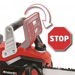 Пила цепная аккумуляторная Einhell GP-LC 36/35 Li-Solo, 18В PXC, шина 35см, бесщеточная, 15м/с, 3.79кг, без АКБ и ЗП 4501780 - Картинка 7