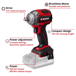 ��������� ������� ������������� Einhell Professional TP-CW 18/350-C Li BL - Solo 18� 350�� 0-2400��/�� 1.03�� 4510055 - �������� 2