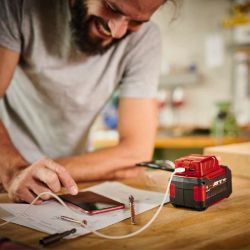 �������� ���������� Einhell TE-CP 18 Li USB PXC, 18�,1�/2.1�,  2�USB, 0.06�� 4514120 - �������� 3