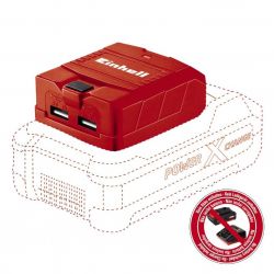 �������� ���������� Einhell TE-CP 18 Li USB PXC, 18�,1�/2.1�,  2�USB, 0.06�� 4514120