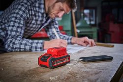 �������� ���������� USB �������������� Einhell TC-CP 18 Li USB A/C - Solo, PXC, 18�, Type-A/Type-C, 2 A, 0.06 �� (��� ��� � ��) 4514148 - �������� 4