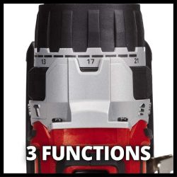 ����������-����� ������� �������������� Einhell TP-CD 18/60 Li-i BL - Solo, PXC, 18�, 60��, 0-500/0-2000��/���, 1.37 ��, ��� ��� � �� 4514205 - �������� 9