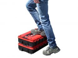 Кейс для инструмента Einhell E-Case S-F, 13.1х44.4х33см, поролоновый вкладыш Grid Foam Set, пластик 4540019 - Картинка 5
