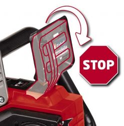Пила цепная аккумуляторная Einhell FORTEXXA 18/30 Li Kit, 18В акб 1х4.0А·час PXC, 30см, 4.1кг 4600010K2 - Картинка 11