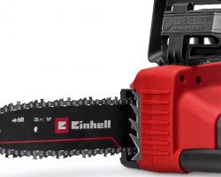 Пила цепная аккумуляторная Einhell GE-LC 18/25 Li-Solo 18В 6.5м/с шина 25см 3.66кг без АКБ и ЗП 4600070 - Картинка 2