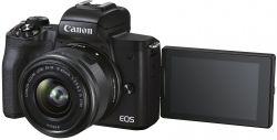 .  Canon EOS M50 Mk2 + 15-45 IS STM + 55-200 IS STM Black 4728C041 -  8