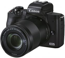 .  Canon EOS M50 Mk2 + 15-45 IS STM + 55-200 IS STM Black 4728C041 -  4
