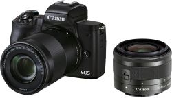 .  Canon EOS M50 Mk2 + 15-45 IS STM + 55-200 IS STM Black 4728C041 -  12