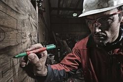 Milwaukee Маркер InkZAll набір 4 шт, синій/червоний/зелений/чорний 48223106 - Картинка 2