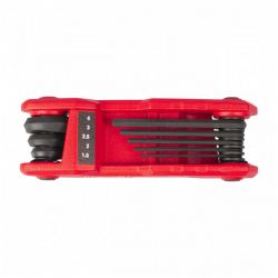 Ключі шестигранні Milwaukee, набір 8шт, 118мм, HEX1.5-8мм, складаються в корпус 4932480978 - Картинка 7