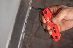 Ключі шестигранні Milwaukee, набір 8шт, 118мм, HEX1.5-8мм, складаються в корпус 4932480978 - Картинка 5