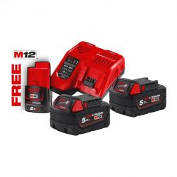      Milwaukee 112 2  Redlithium M12, 218 5  Redlithium M18,  M12-18FC 4933459217