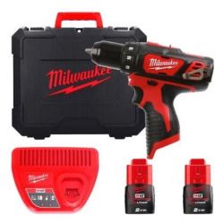 ����������-����� ������������� Milwaukee M12 BLDDRC-202C 12� 2�2����� 40�� 0-550-1700���� �� C12C ���� 1.2�� 4933499686