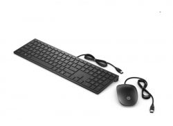Комплект клавиатура и мышь HP Pavilion 400, USB-A, EN/UK, чёрный 4CE97AA - Картинка 2