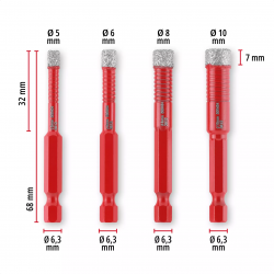 ������ �� ������ � ������ ��������� Einhell 5/6/8/10�� XS-Case ����� 4�� 0.12�� 500404 - �������� 6