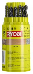 Набор сверл Ryobi RAK18DMIX, 18шт 5132004669 - Картинка 2