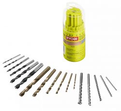 Набор сверл Ryobi RAK18DMIX, 18шт 5132004669 - Картинка 3