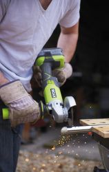 Ryobi Шліфмашина кутова ONE + R18AG-0 акумуляторна, 115мм, 18В, solo (без АКБ і ЗП) 5133001903 - Картинка 5