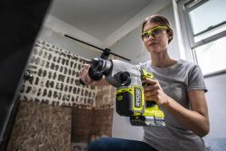 Перфоратор акумуляторний Ryobi RSDS18X-0 ONE+ НР SDS-plus 18В 2.5Дж 4 режими 2.5кг без АКБ та ЗП 5133004620 - Картинка 4