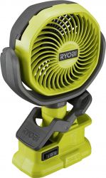Вентилятор акумуляторний Ryobi ONE+ RCF18-0 18В 3400об·хв 2 швидкості поворотний 0.4кг без АКБ та ЗП 5133005400 - Картинка 9