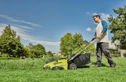 Ryobi Газонокосарка RLM36X46H50PG, дека 46см, 36В, акумуляторна з функцією Power-Assist, АКБ 1х5.0Ач. 5133005484 - Картинка 4