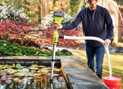 Ryobi Насос акумуляторний RY18STPA-0 5133005716 RYOBI, ONE+ 18В, телескопічний, підйом 7м, 0.7 бар, вихід 25 мм, IPX8 (без АКБ та ЗУ) 5133005716 - Картинка 4