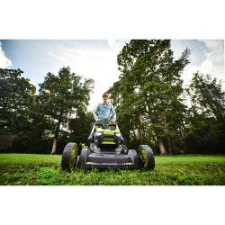 Газонокосилка аккумуляторная Ryobi RY36LMXSP53A-160 самоходная, Max Power 36В, 1х6.0Ач, 53см, 30кг, 20-100мм, 3в1, LED-фары, до 3200м2 5133005802 - Картинка 7