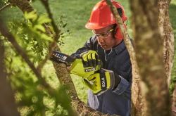 Ryobi Пила ланцюгова акумуляторна ONE+ HP RY18PSX15A-120T 18B 1х2А·год ЗП шина 15см безщіткова 6м/с 1.19кг кейс 5133005899 - Картинка 3