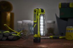 Фонарь инспекционный аккумуляторный Ryobi USB Lithium RLI4-120G, 4В, 2А·ч, 650лм, 3 функции освещения, магнит, зажим 5133006225 - Картинка 5