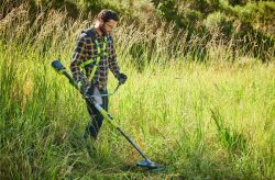 Тример садовий акумуляторний Ryobi Max Power RBC36X26BG2-0 36В 26см ніж/ліска 30см ергоремені Vertebrae 3.7кг без АКБ та ЗП 5133006434 - Картинка 2