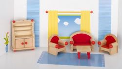 Набор для кукол goki Мебель для гостинной 51952G - Картинка 2