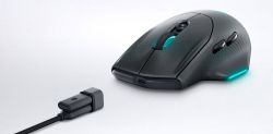 Мышь Dell Alienware Wireless Gaming Mouse - AW620M - Dark Side of the Moon 545-BBFB - Картинка 3