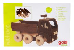 goki Машинка дерев'яна Самоскид (натуральний) 55914 - Картинка 8