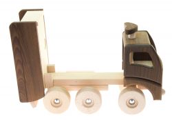 goki Машинка дерев'яна Самоскид (натуральний) 55914 - Картинка 3